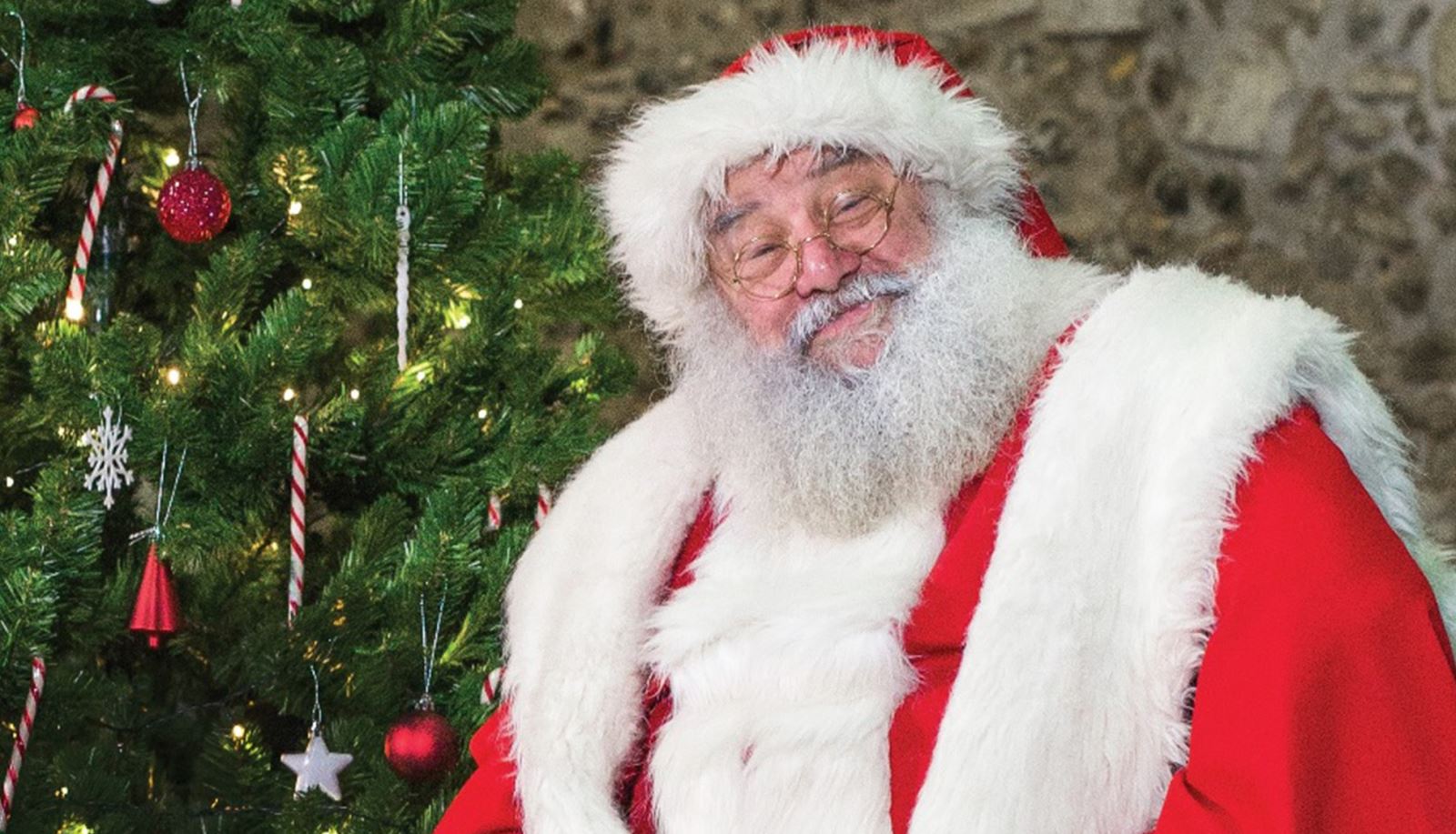 Father Christmas at the Great Hall in Winchester